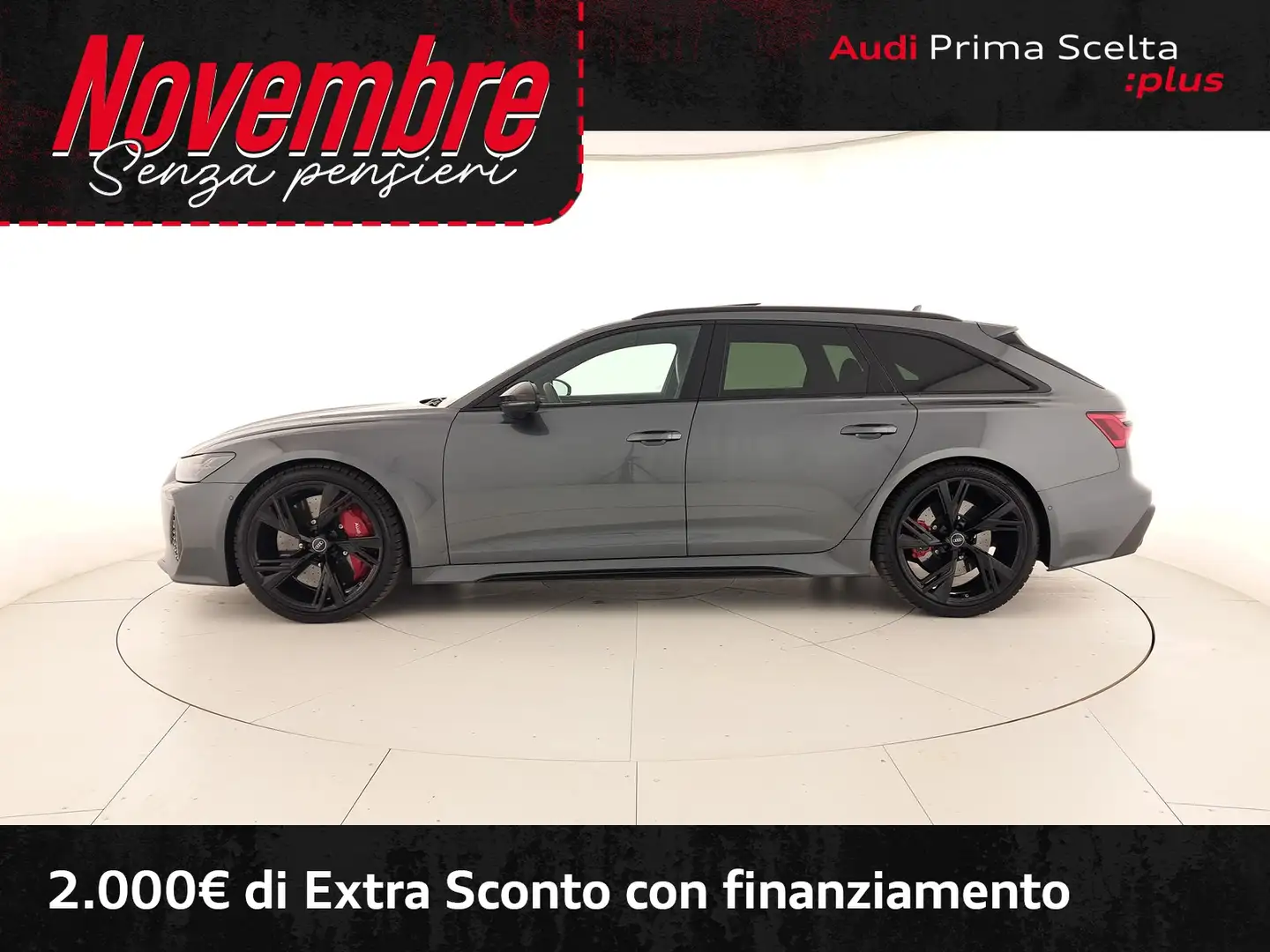 Audi RS6 avant 4.0 mhev quattro tiptronic Gris - 2