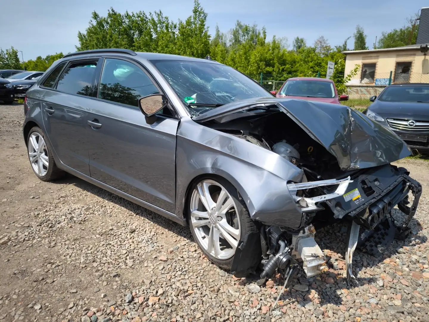 Audi A3 40 TDI quattro sport 2.0 16V TDI Automatik Gris - 1