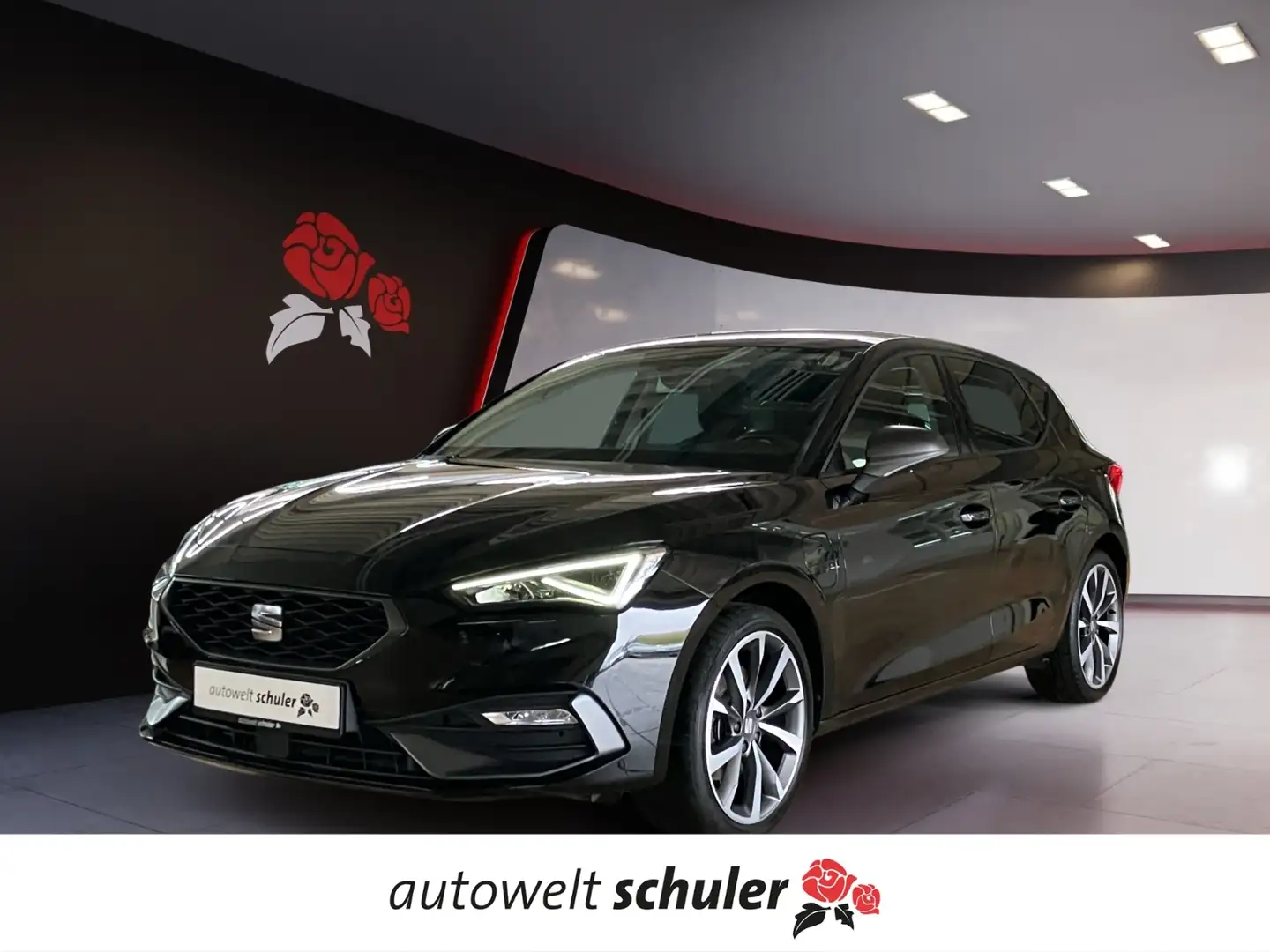 SEAT Leon 1.4 e-Hybrid FR LED Navi SHZ Rfk Schwarz - 1