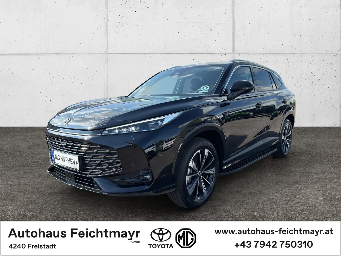 MG HS Plug-in Luxury 5t. Schwarz - 1