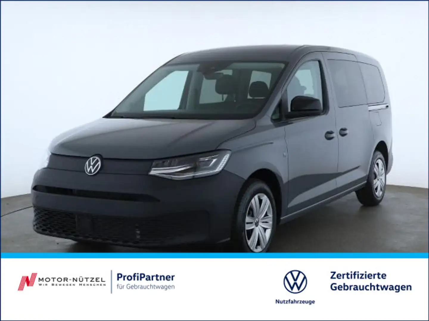 Volkswagen Caddy 1.5 TSI DSG 5JG+LED+ACC+SHZ+2xPDC+GRA Grau - 1