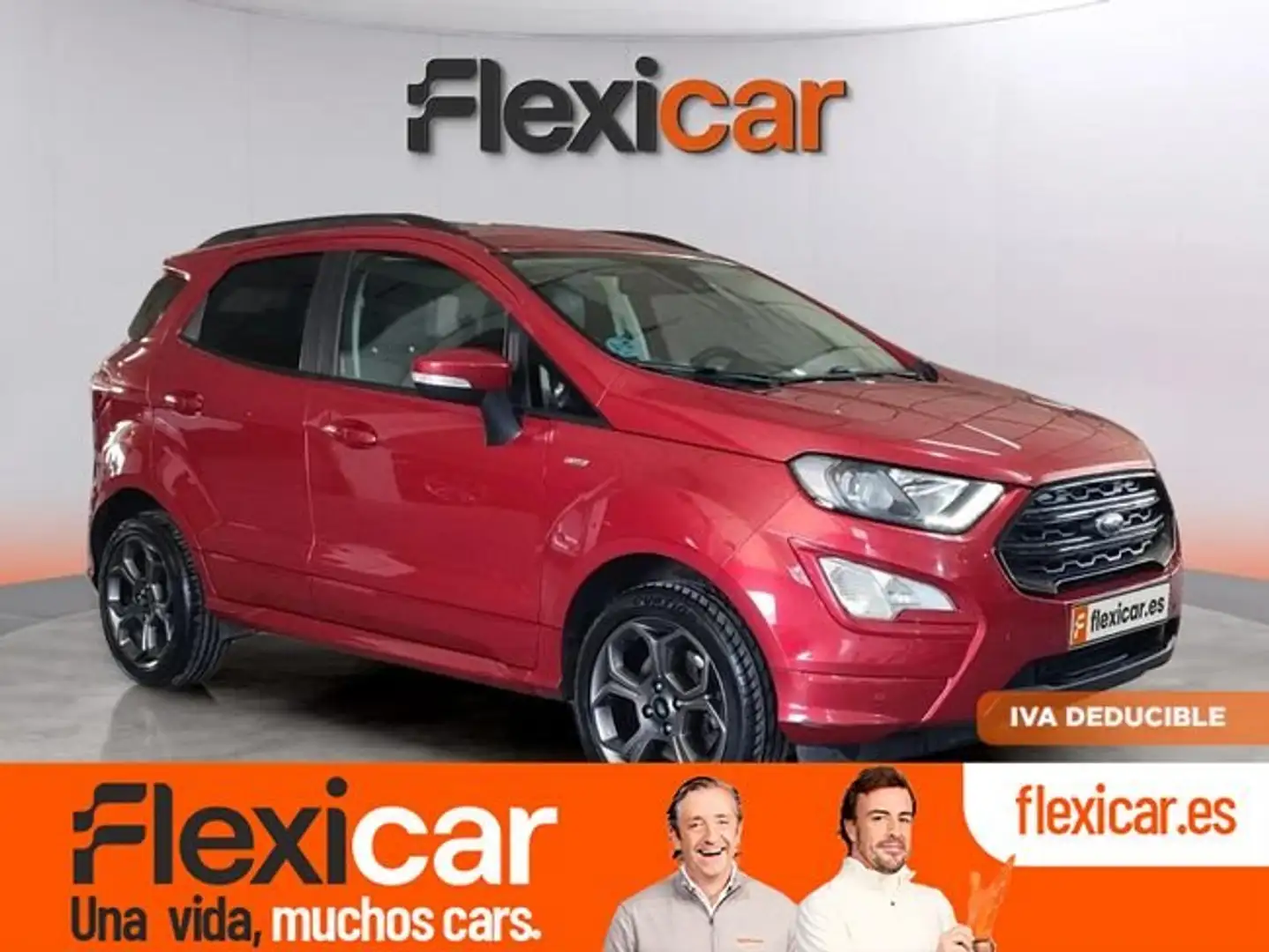 Ford EcoSport 1.0 EcoBoost ST Line 140 Rojo - 1