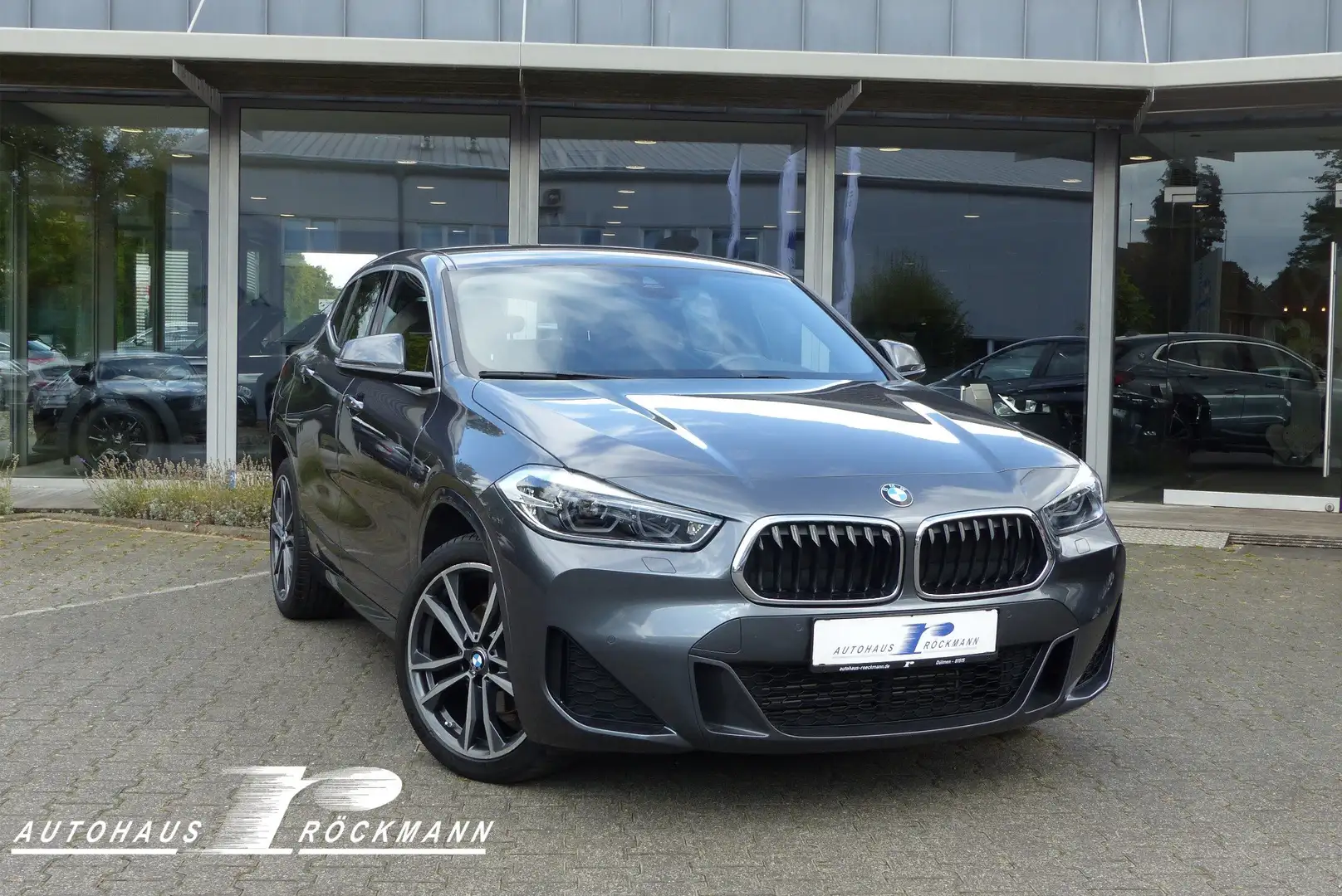 BMW X2 sDrive18i i M-Sport Aut Navi Kamera SHZ DAB Gris - 1