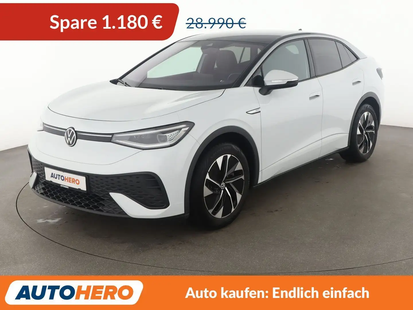 Volkswagen ID.5 electric drive 128 kW Pro Aut.*NAVI*HEAD-UP*LED* Weiß - 1