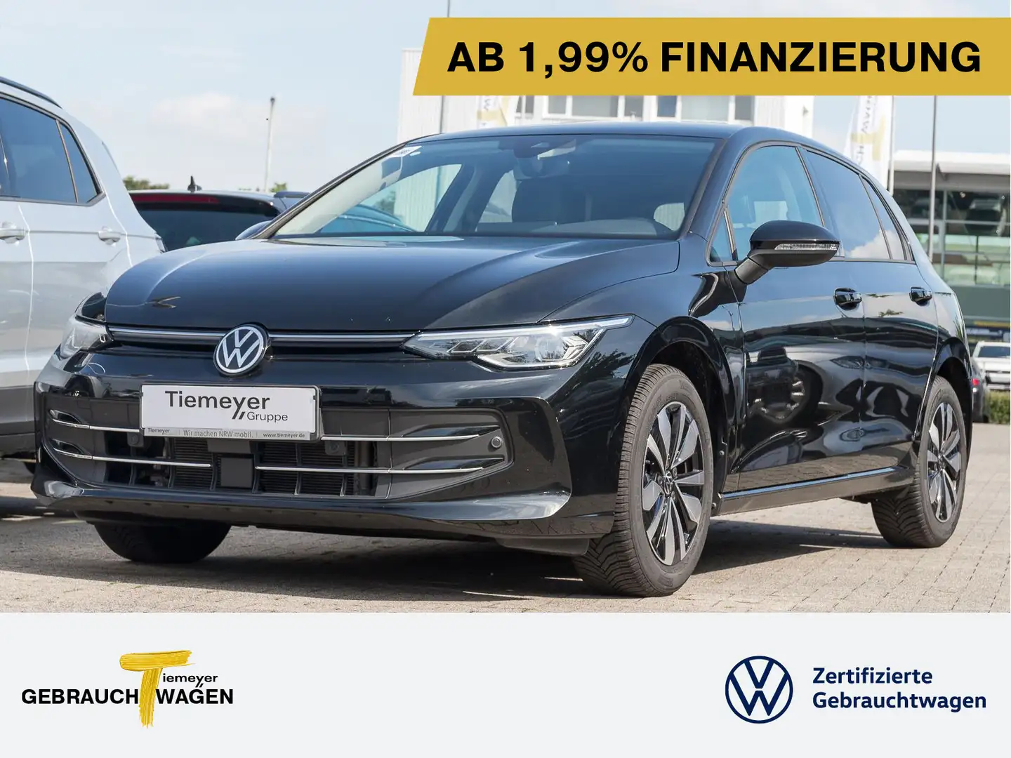 Volkswagen Golf 1.5 TSI 150PS GOAL NAVI AHK KAMAER SITZH Noir - 1