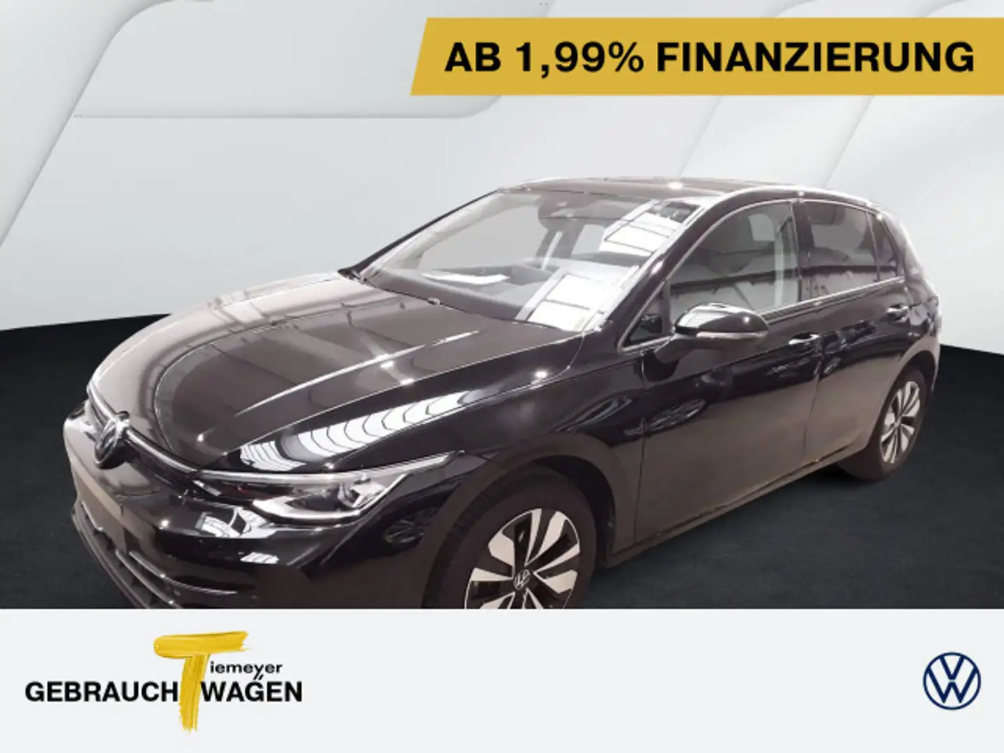 Volkswagen Golf 1.5 TSI 150PS GOAL NAVI AHK KAMAER SITZH Zwart - 1
