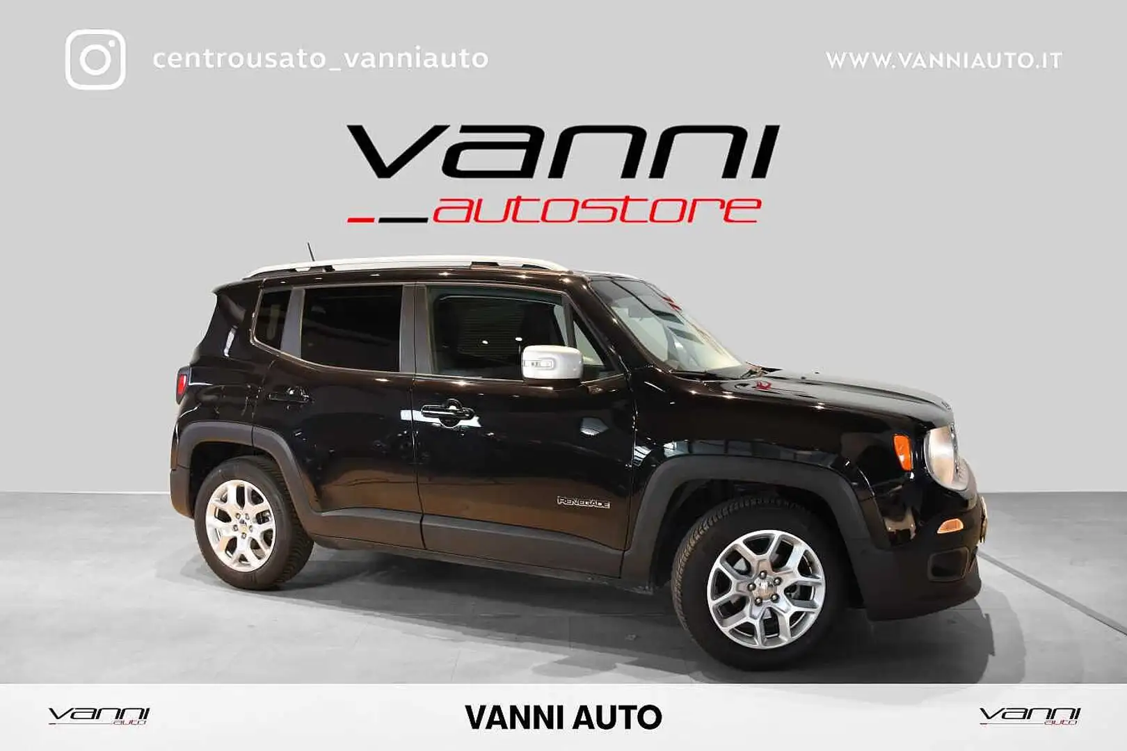 Jeep Renegade 1.6 Mjt 120 CV Limited Nero - 1