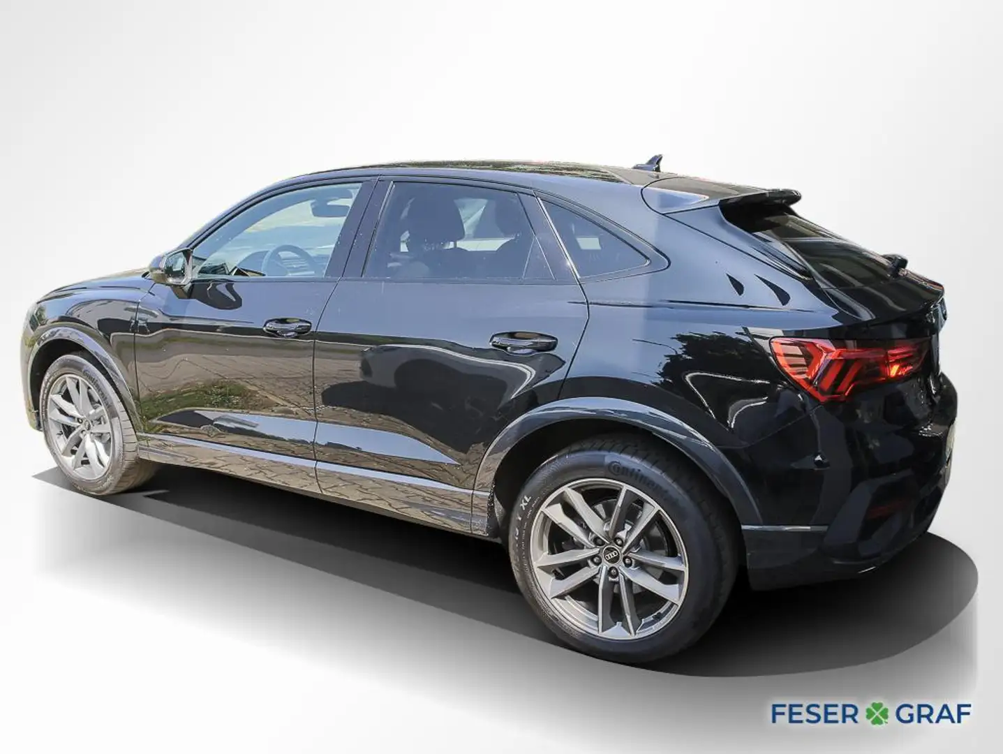 Audi Q3 Sportback 40 TDI qu. S Tronic ACC AHK LED Navi Schwarz - 2