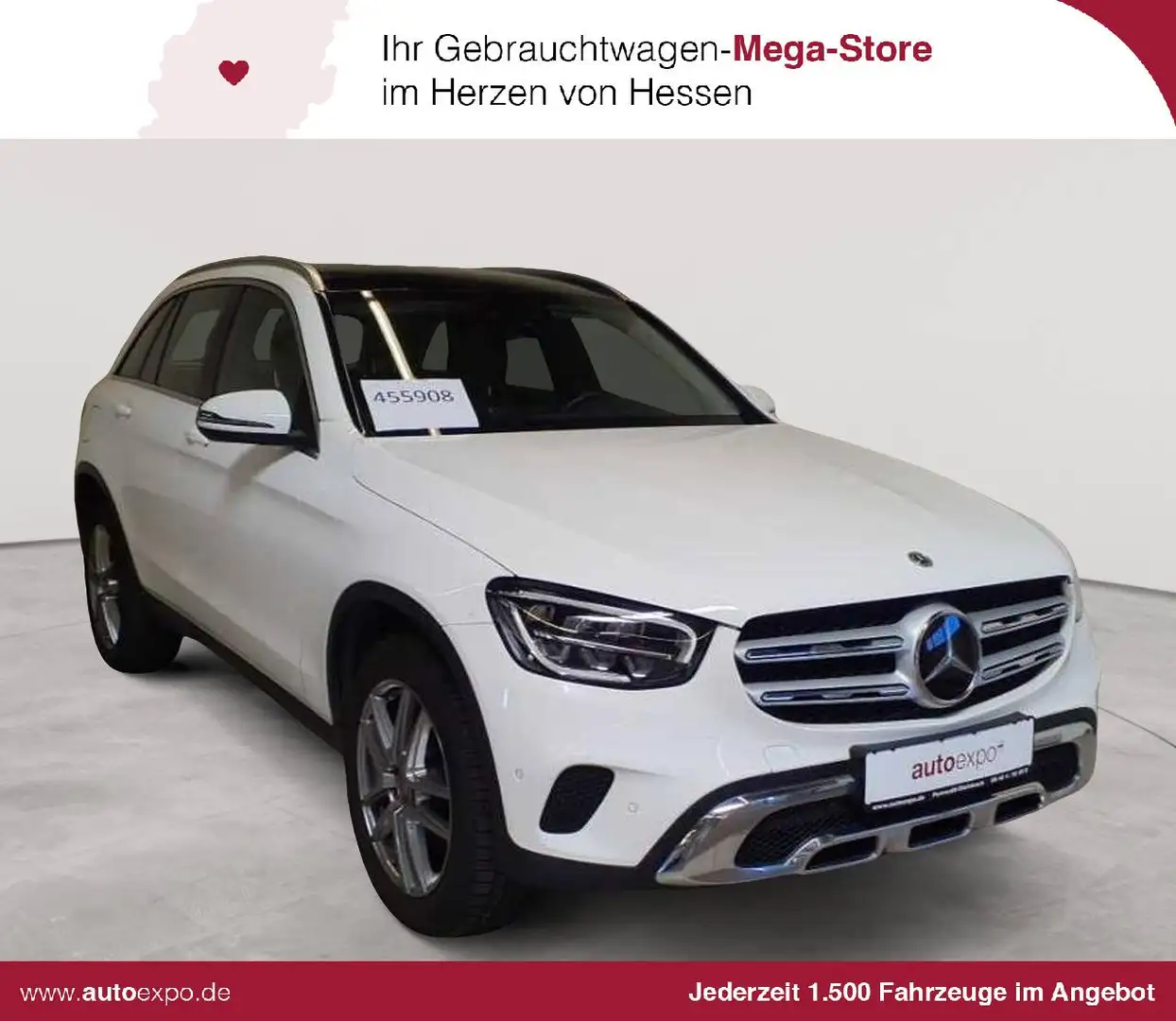 Mercedes-Benz GLC 300 GLC 300 de 4M-Excl PANO AHK AssiP Busi Weiß - 1