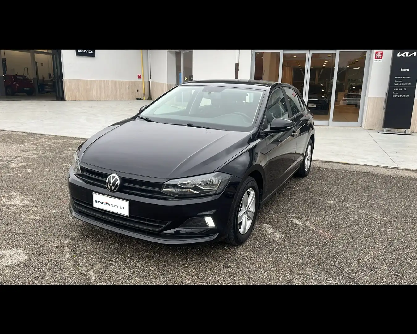 Volkswagen Polo 5p 1.0 tgi Comfortline 90cv my19 Чорний - 1