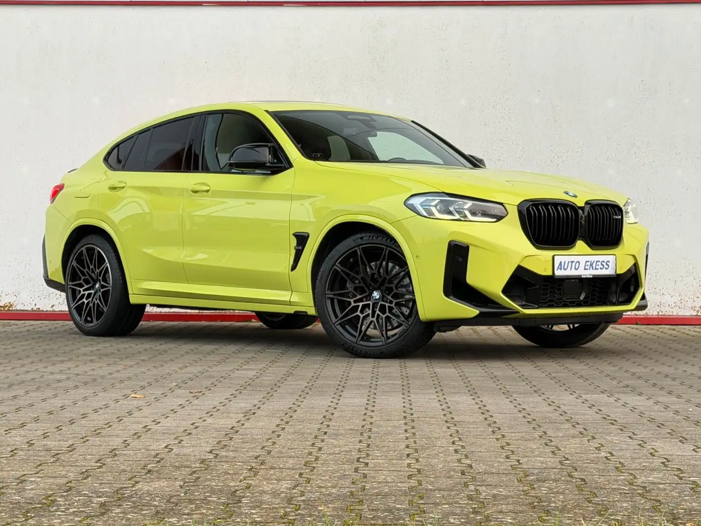 BMW X4 M Competition ACC*HuD*M Drivers*360*CARBON* Jaune - 2