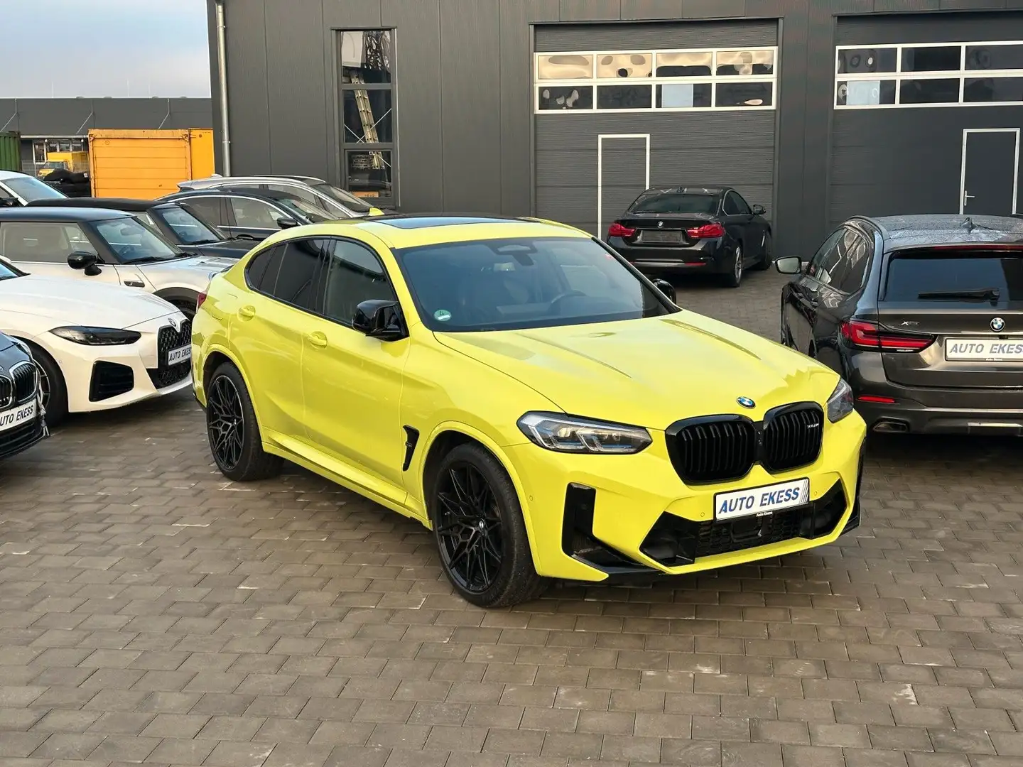 BMW X4 M Competition ACC*HuD*M Drivers*360*CARBON* Jaune - 1