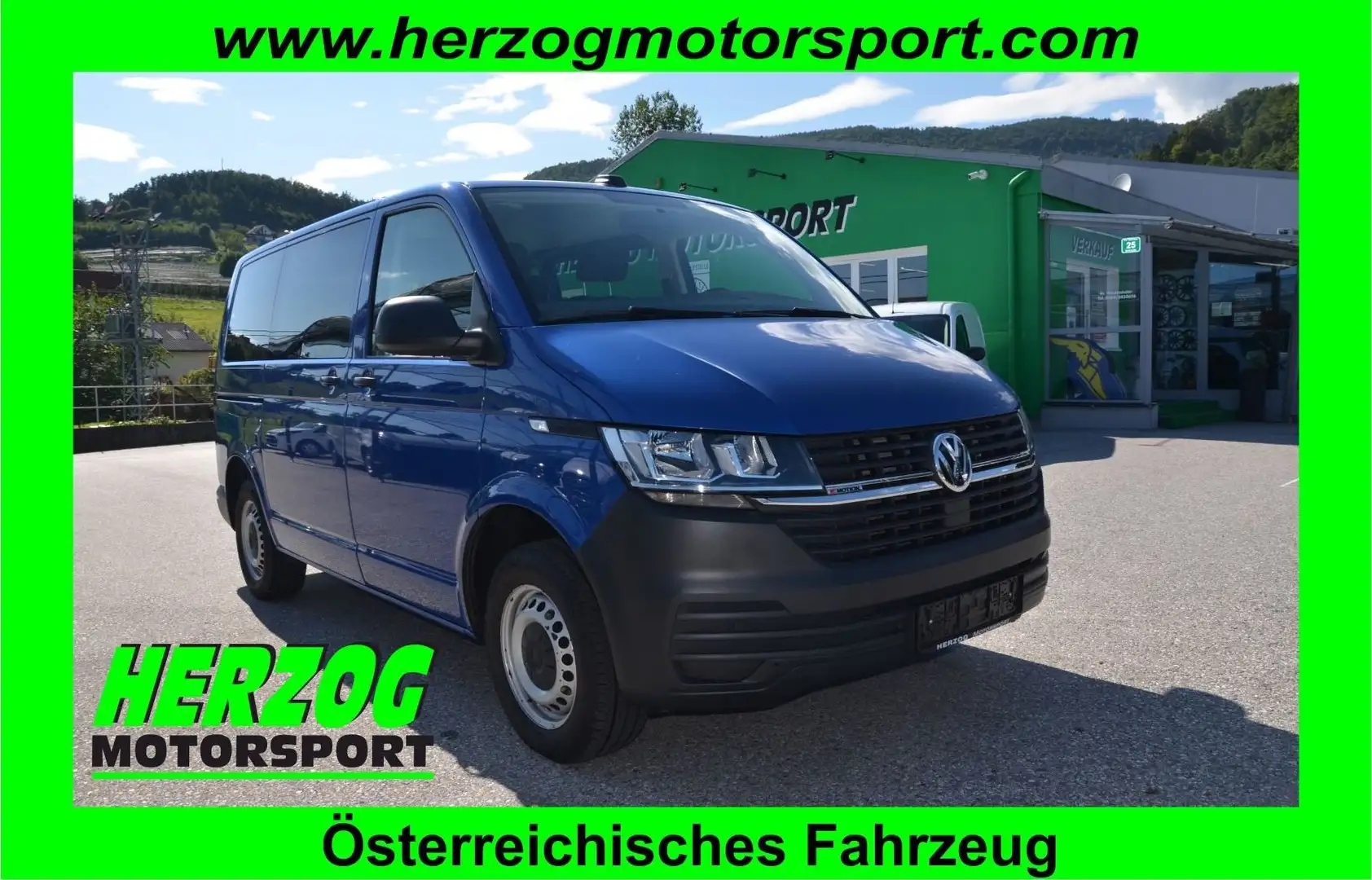 Volkswagen T6 Kombi T6 KR 2,0 TDI 4Motion DSG 9.SITZE TEMPO KAMERA 1.B Blau - 1