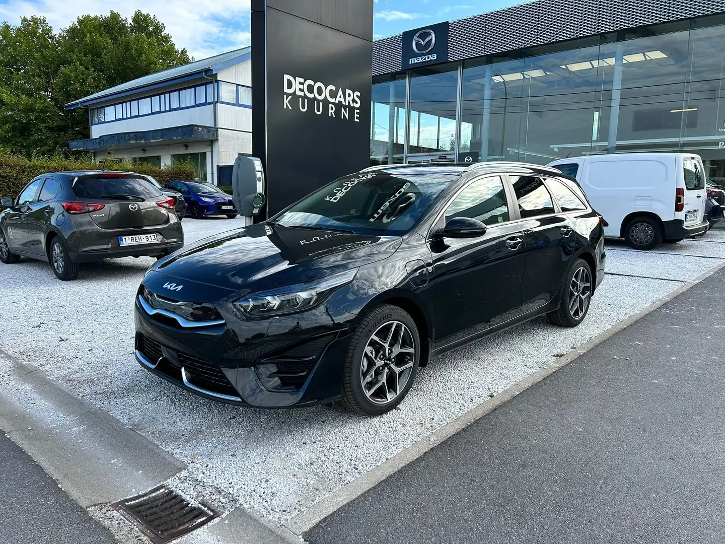 Kia Ceed SW / cee'd SW Ceed SW 1.6 PHEV/ Carplay/ Zetelverw/ NAVI/ CAM Gris - 1