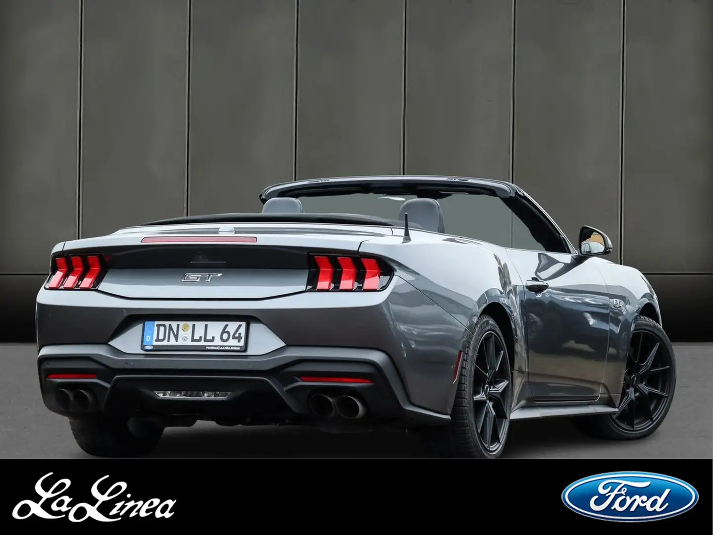 Ford Mustang Convertible GT 5.0 V8 Сірий - 2