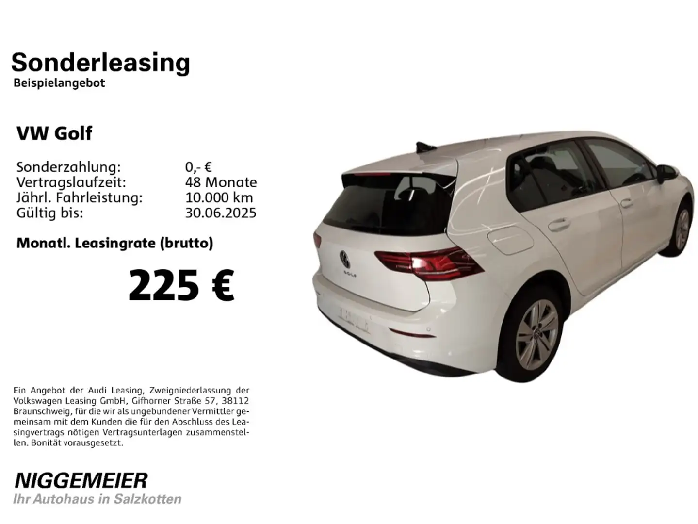 Volkswagen Golf VIII 1.5TSI LIFE LED+ACC+APP-CONNECT Weiß - 2