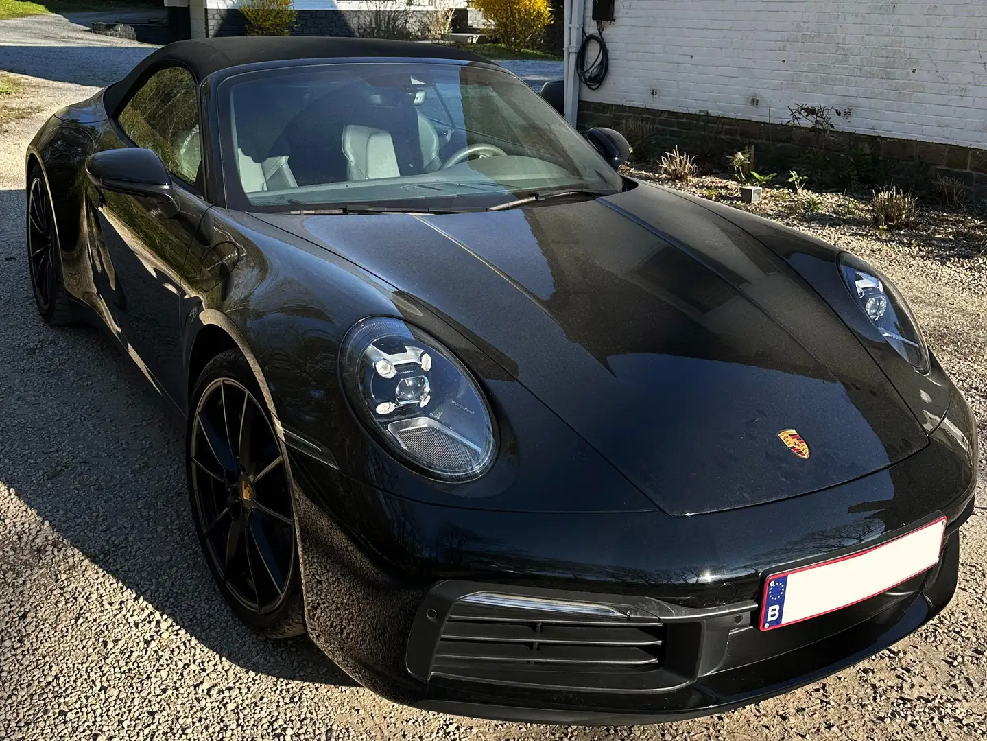 Porsche 911 911 Carrera 2 Cabriolet 3.0 Turbo PDK (EU6d-TEMP) Чёрный - 2