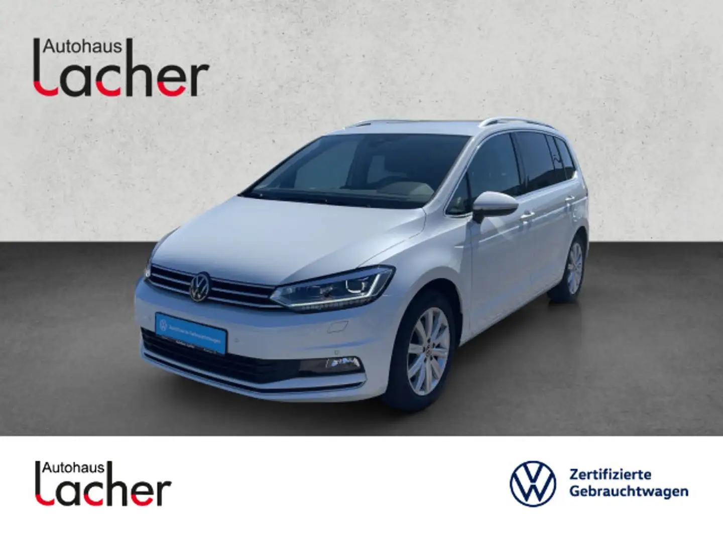 Volkswagen Touran Highline 2.0 TDI DSG 7-Sitzer Blanc - 1