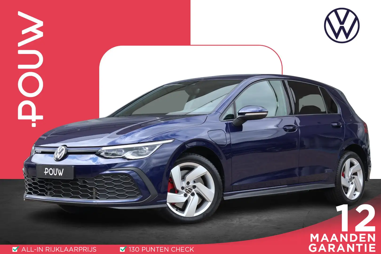 Volkswagen Golf GTE 1.4 245pk eHybrid | SoH 94% | Navigatie | Camera | Blauw - 1