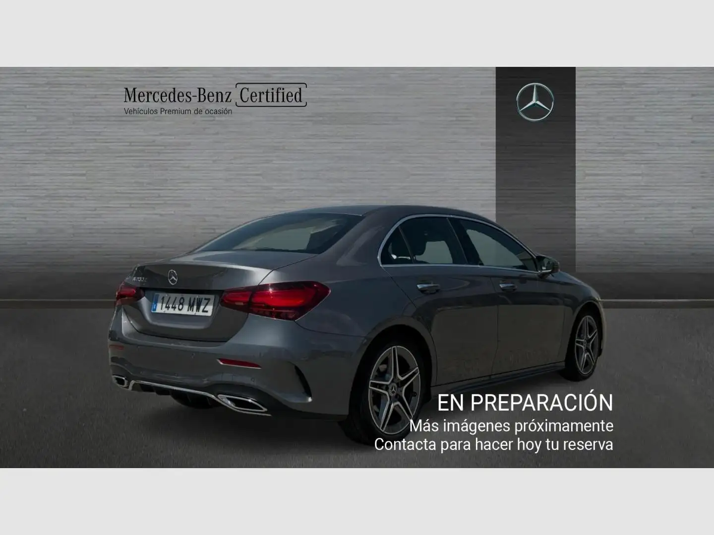 Mercedes-Benz A 200 200d Sedán 8G-DCT Gris - 2