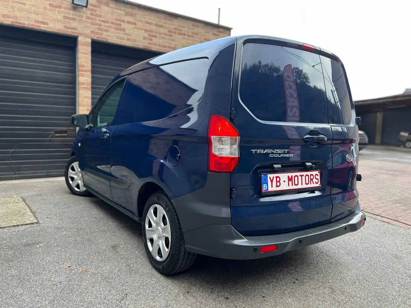Ford Transit Courier 1.5 / EURO 6 / TVA DEDUCTIBLE / CAMERA / CLIM Blue - 2
