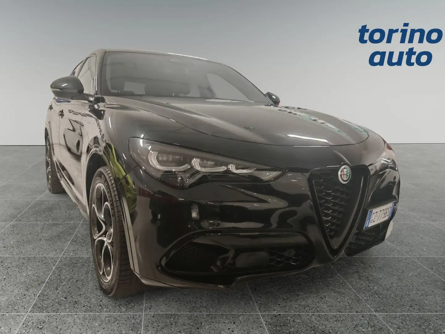 Alfa Romeo Stelvio Stelvio 2.2 Turbodiesel 210 CV AT8 Q4 Veloce Schwarz - 1