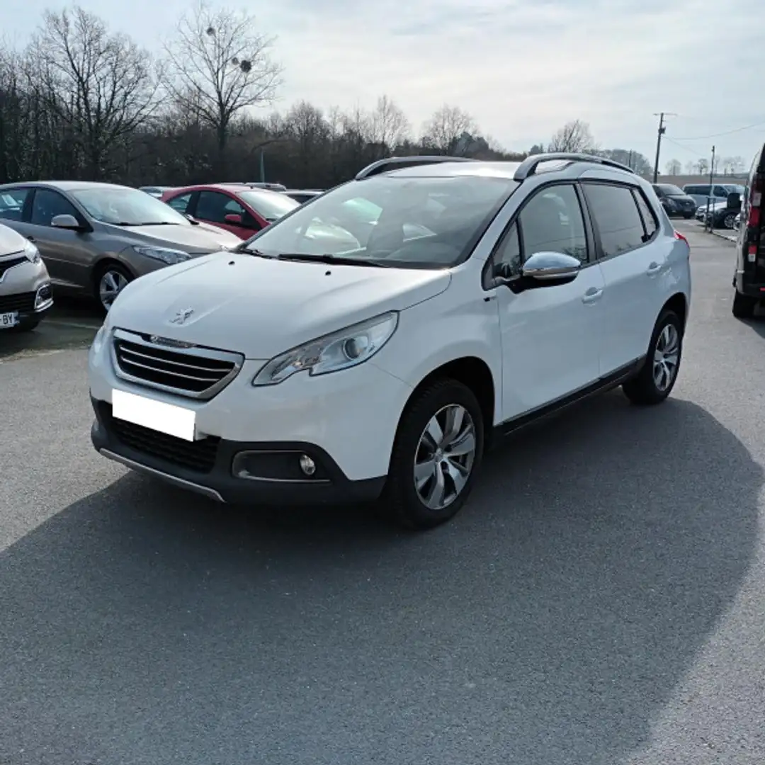 Peugeot e-2008 1.6 BLUEHDI 75CH STYLE Wit - 1