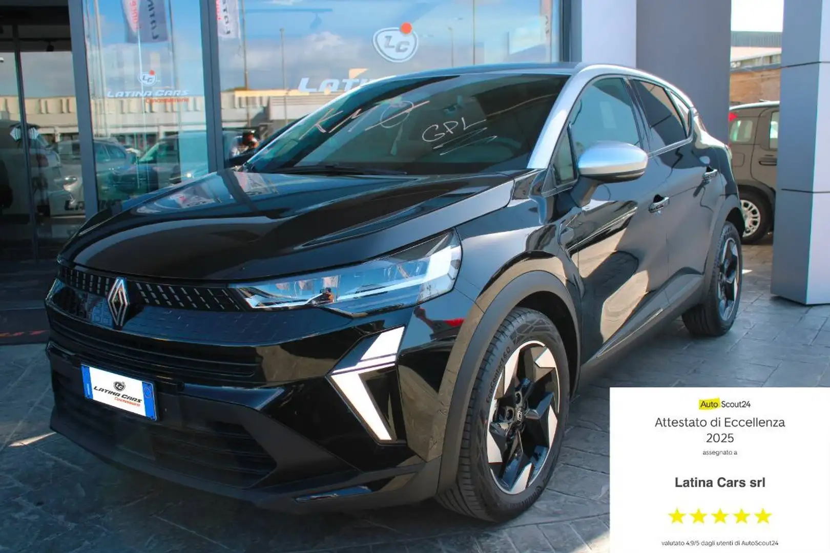 Renault Captur 1.0 GPL Techno 100cv con CarPlay Schwarz - 1