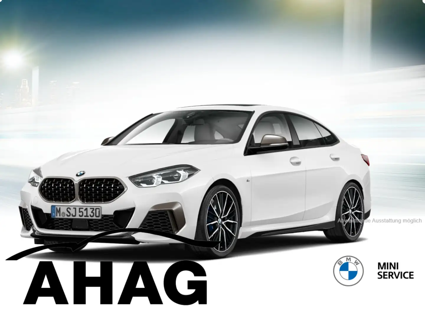 BMW 235 M235i xDrive Gran Coupe Steptronic Sport Aut. Weiß - 2