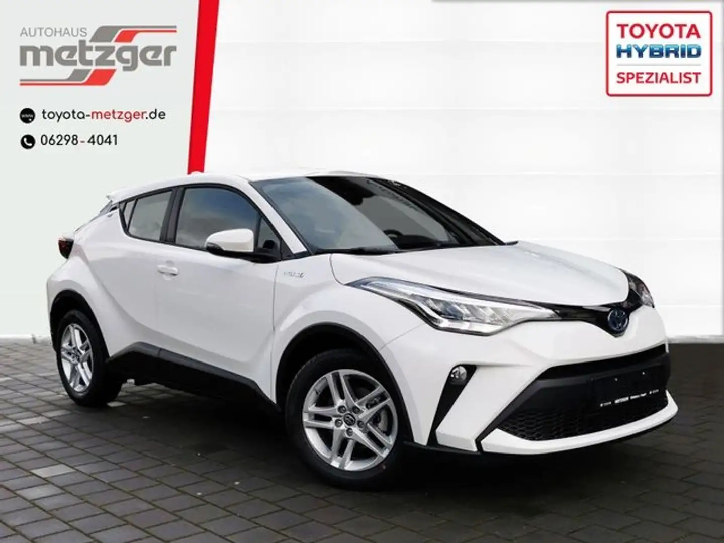 Toyota C-HR 1.8 Hybrid Business Edition +Navi Weiß - 1