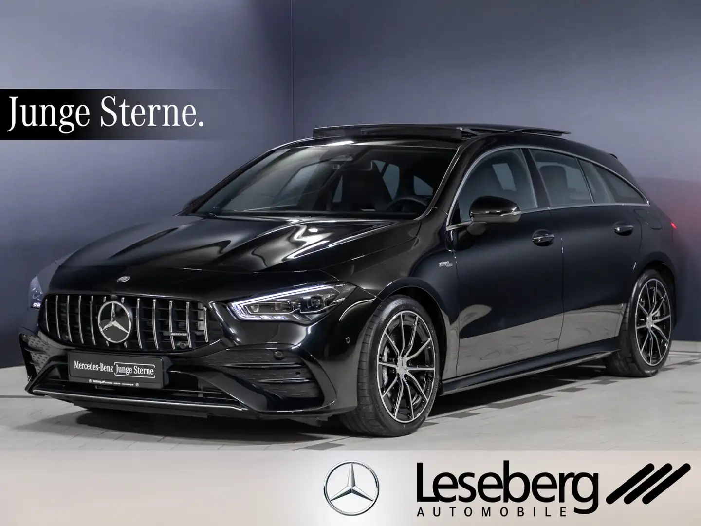 Mercedes-Benz CLA 35 AMG CLA 35 AMG 4M SB Pano/Multib/AHK/Distro/Burmester Schwarz - 1