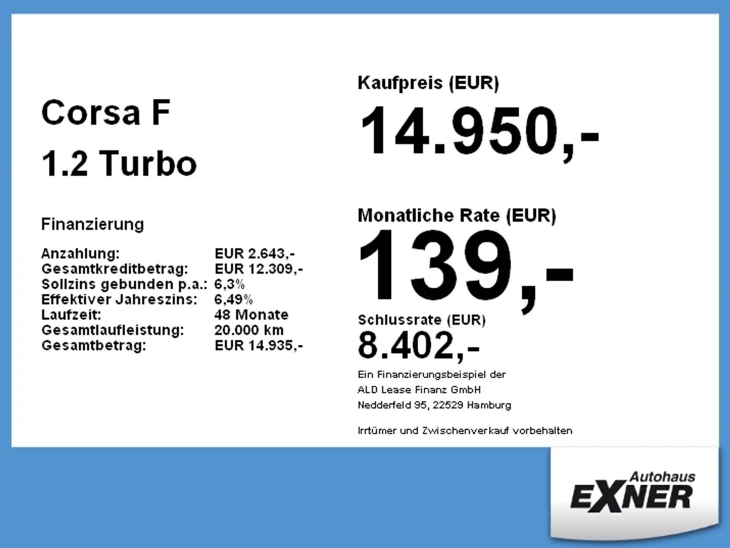 Opel Corsa F 1.2 Turbo GS LINE LED, Alu, Sitzheiz. Noir - 2
