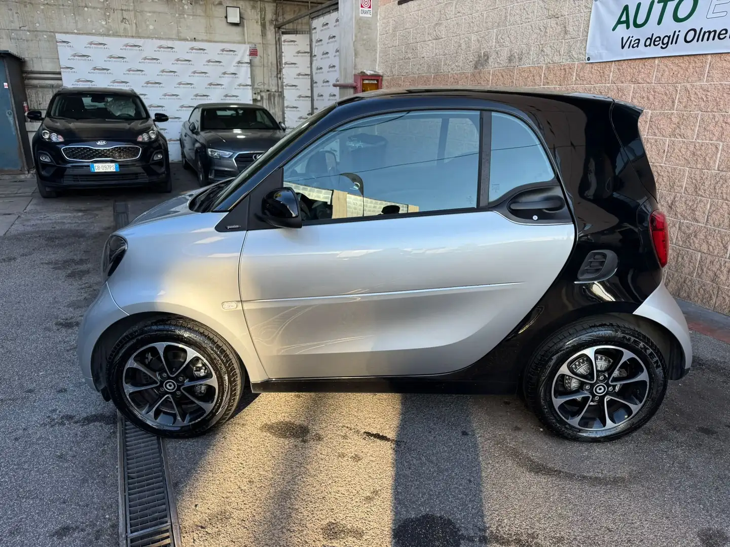 smart forTwo Fortwo 1.0 Passion 71cv twinamic Argento - 2