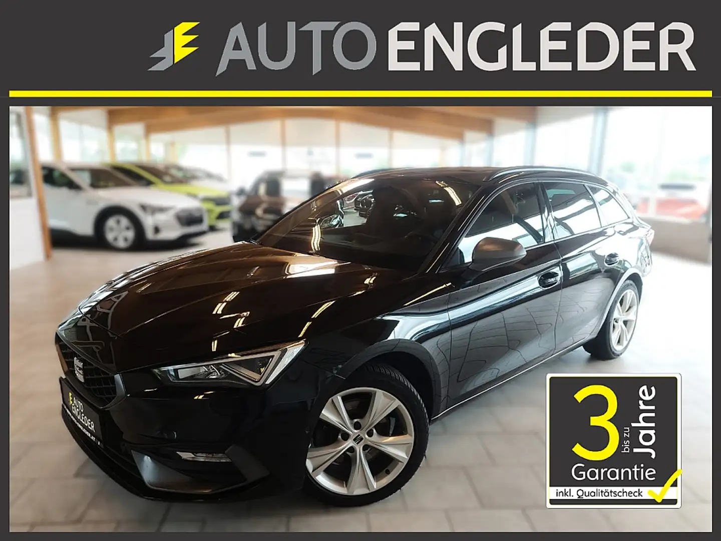SEAT Leon ST FR TDI DSG Schwarz - 1