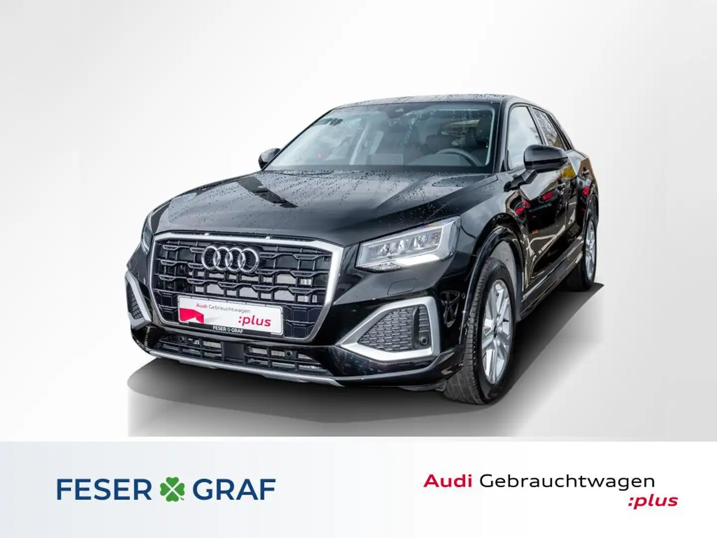 Audi Q2 35 TFSI S tronic /LED/CarPlay/AHK/Kamera Schwarz - 1