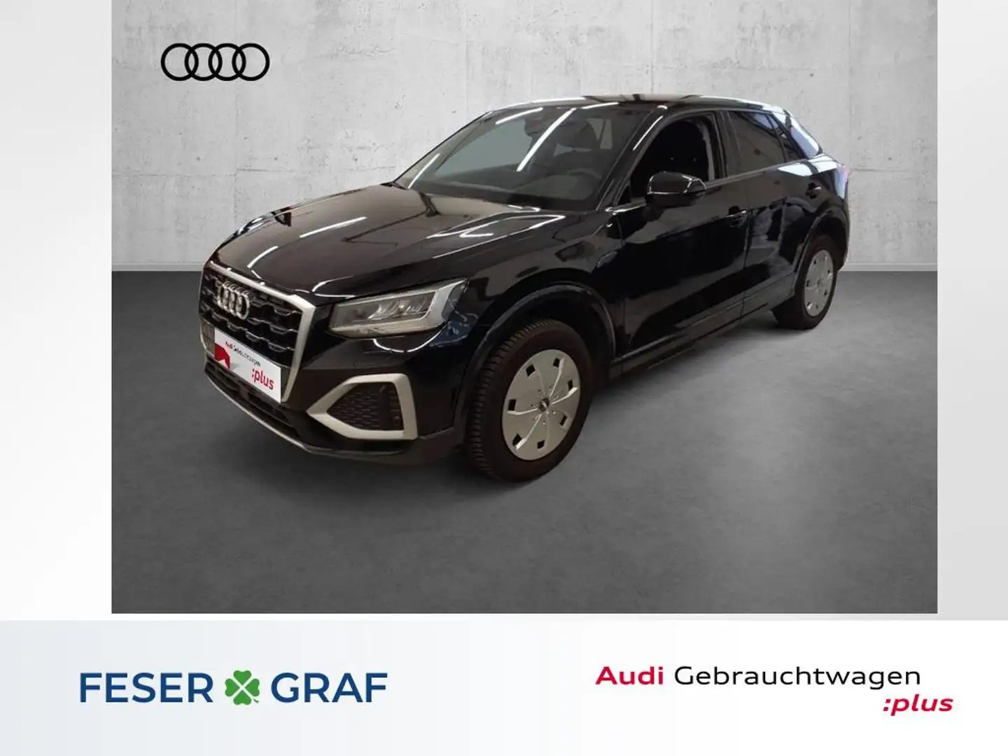 Audi Q2 35 TFSI S tronic /LED/CarPlay/AHK/Kamera Schwarz - 1