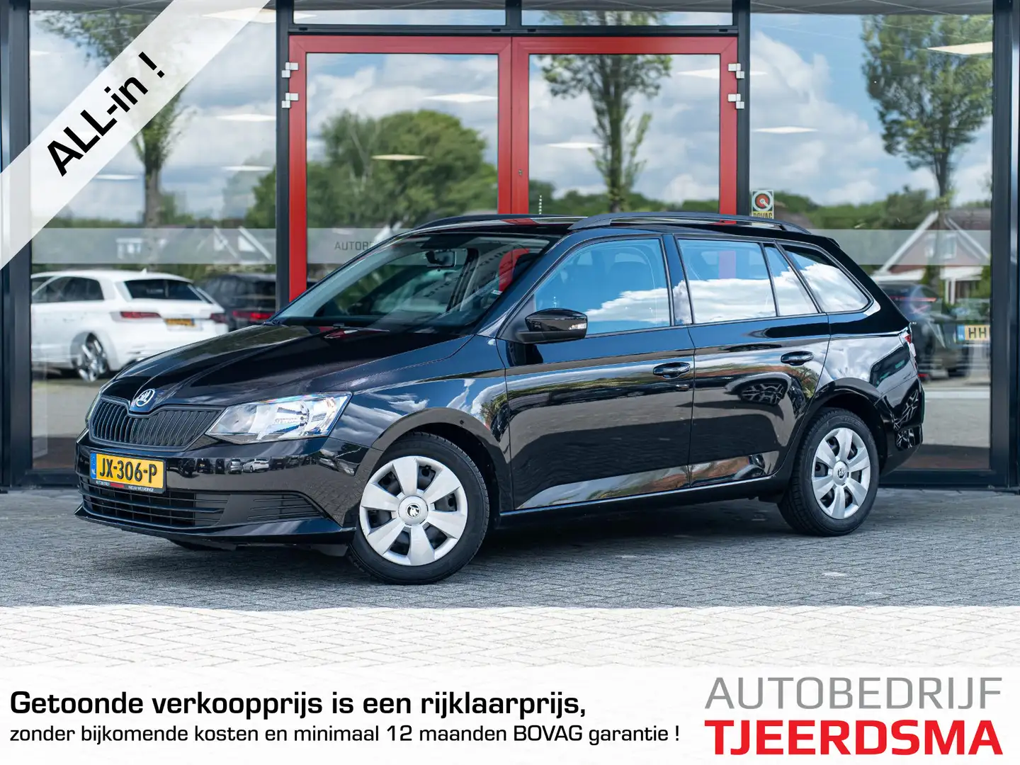 Skoda Fabia Combi 1.0 MPI Active | Airco | Origineel Nederland Noir - 1