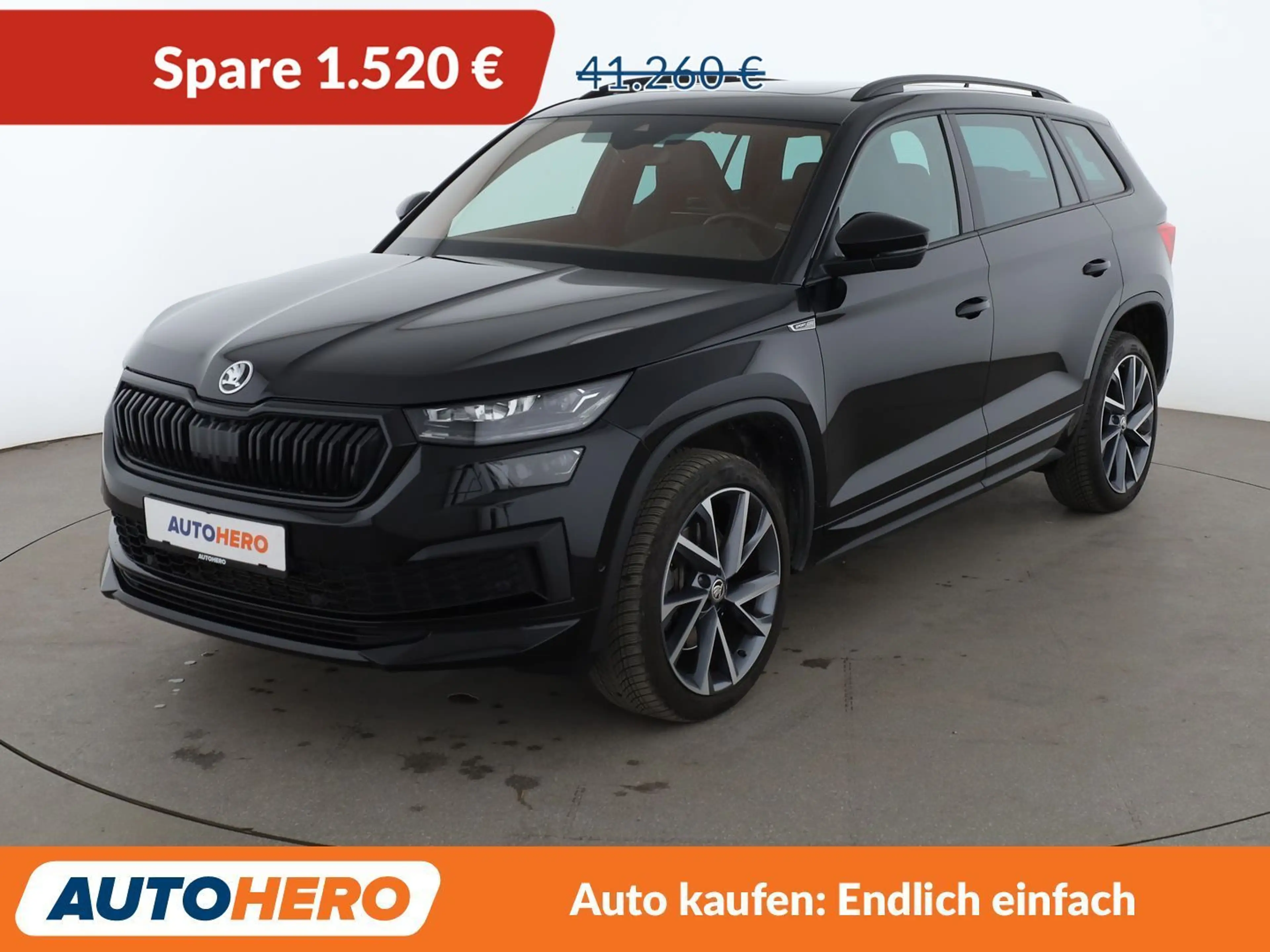Skoda Kodiaq 2.0 TDI Sportline 4x4 Aut.*NAVI*VC*MATRIX*ACC*CAM*