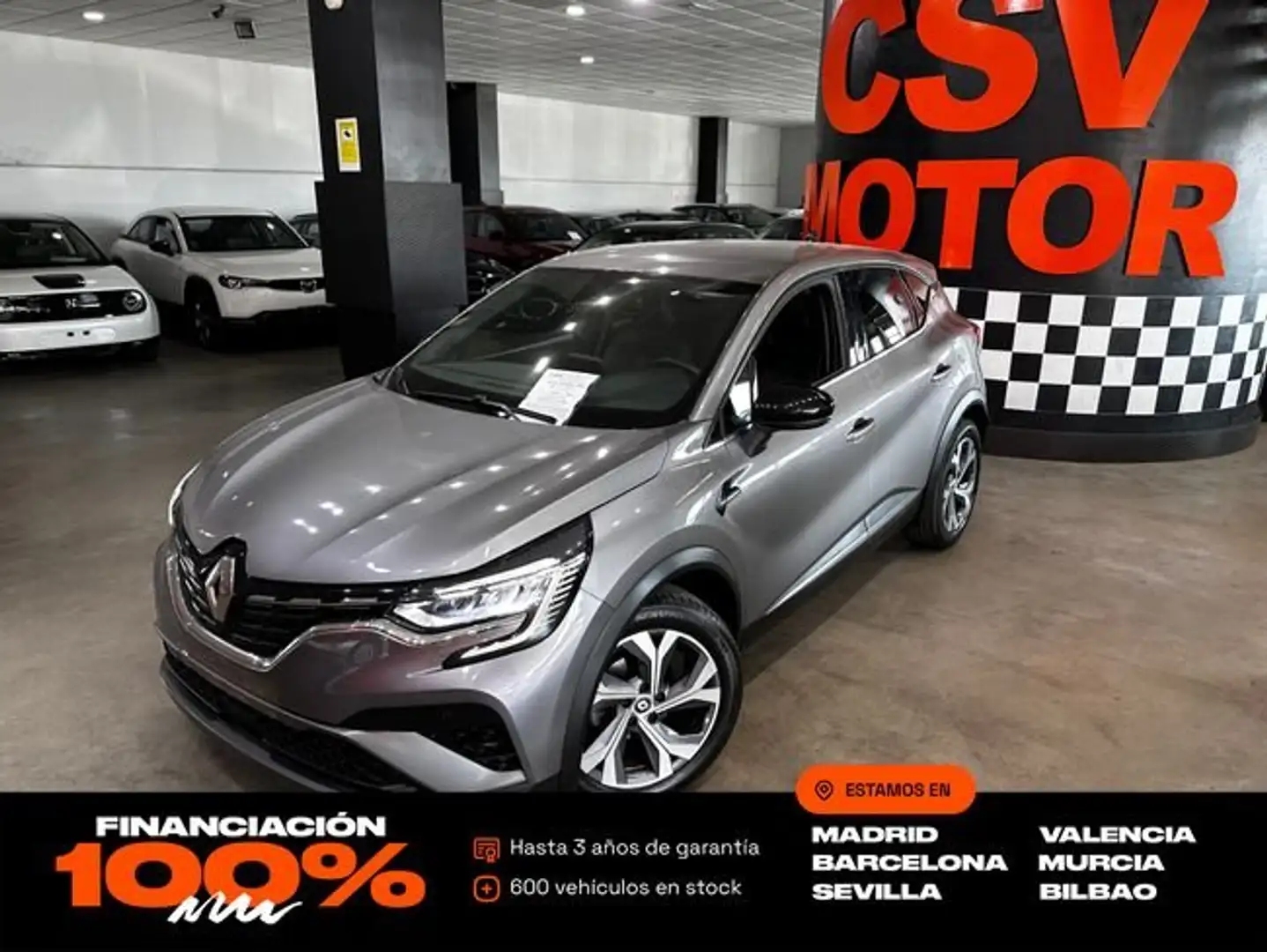 Renault Captur RS Line TCe 160 EDC Gris - 1