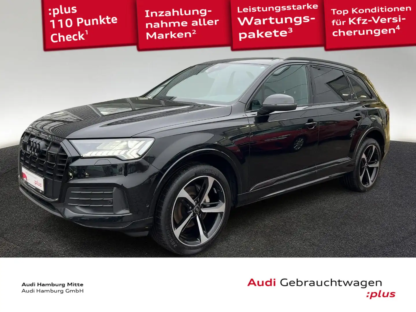 Audi Q7 50 TDI quattro tiptronic Standhzg Matrix Kame Schwarz - 1