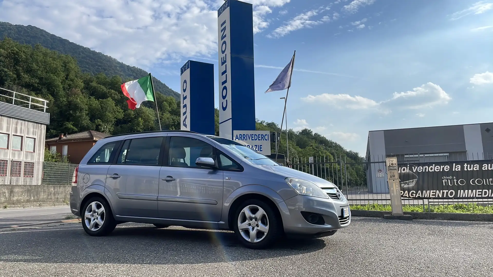 Opel Zafira Zafira II 2005 1.6 Edition 7 Posti 115cv Grigio - 1