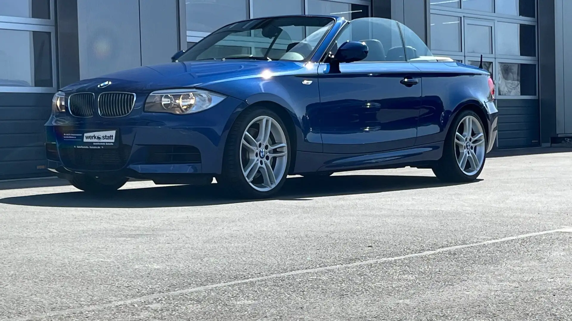 BMW 135 Cabrio Albastru - 1