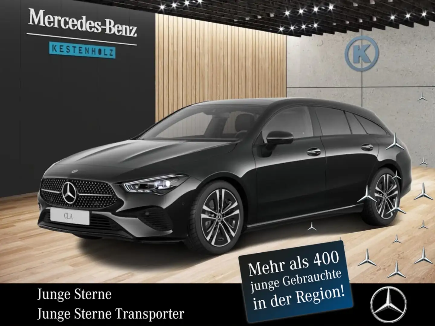 Mercedes-Benz CLA 200 d SB PANO*360°*DISTRONIC*MULTIBEAM-LED Noir - 1