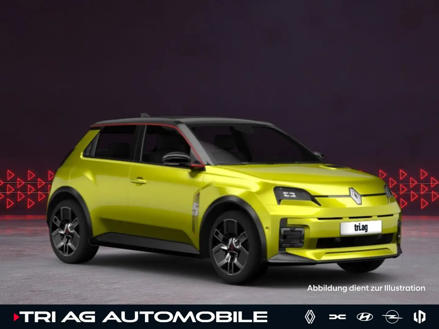 Renault R 5 E-Tech Electric Iconic Five 150 Comfort Rang Jaune - 1
