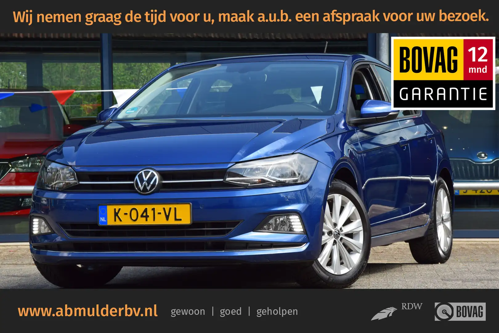 Volkswagen Polo 1.0 TSI Highline DSG Automaat | Org. NL | BOVAG Ga Azul - 1