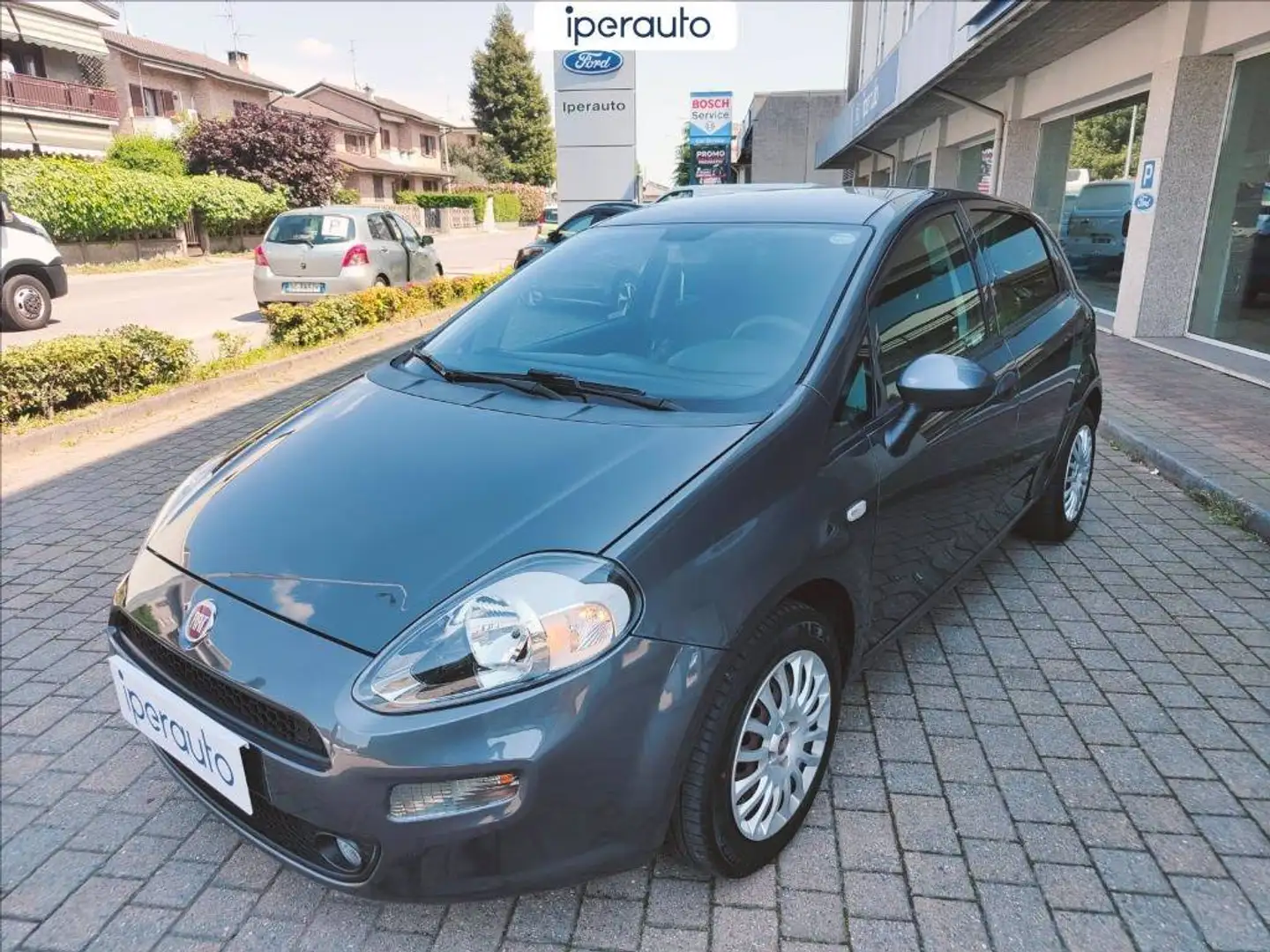 Fiat Punto Grande  5p 1.2 actual s&s 69cv Grigio - 2