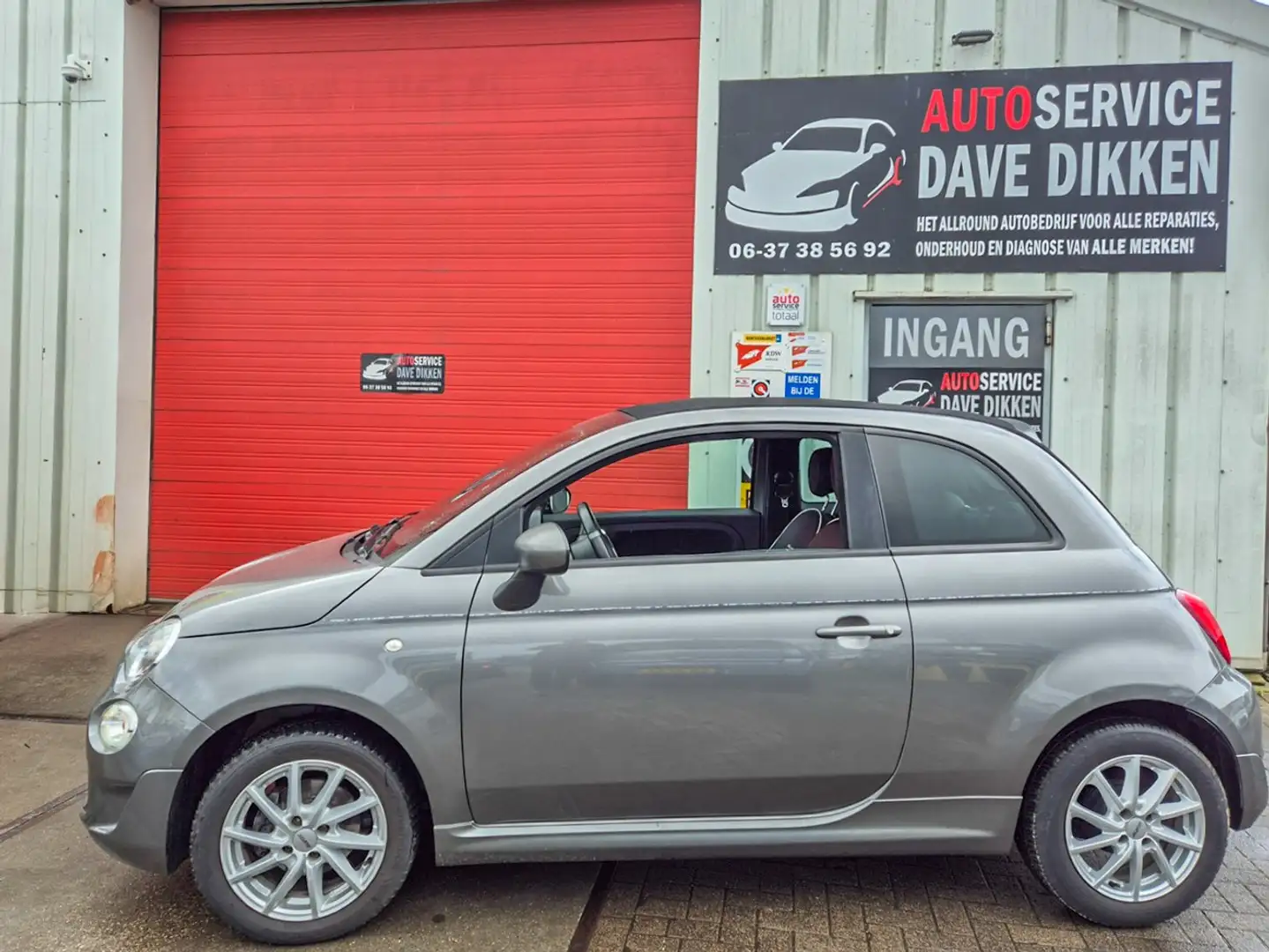Fiat 500C Rockstar 1.2 Grigio - 1
