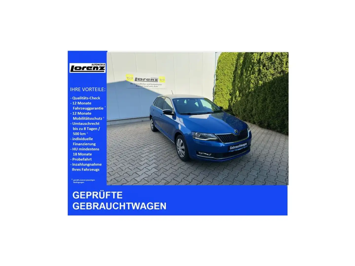 Skoda Rapid/Spaceback Rapid Spaceback 1.0 TSI Style - 1