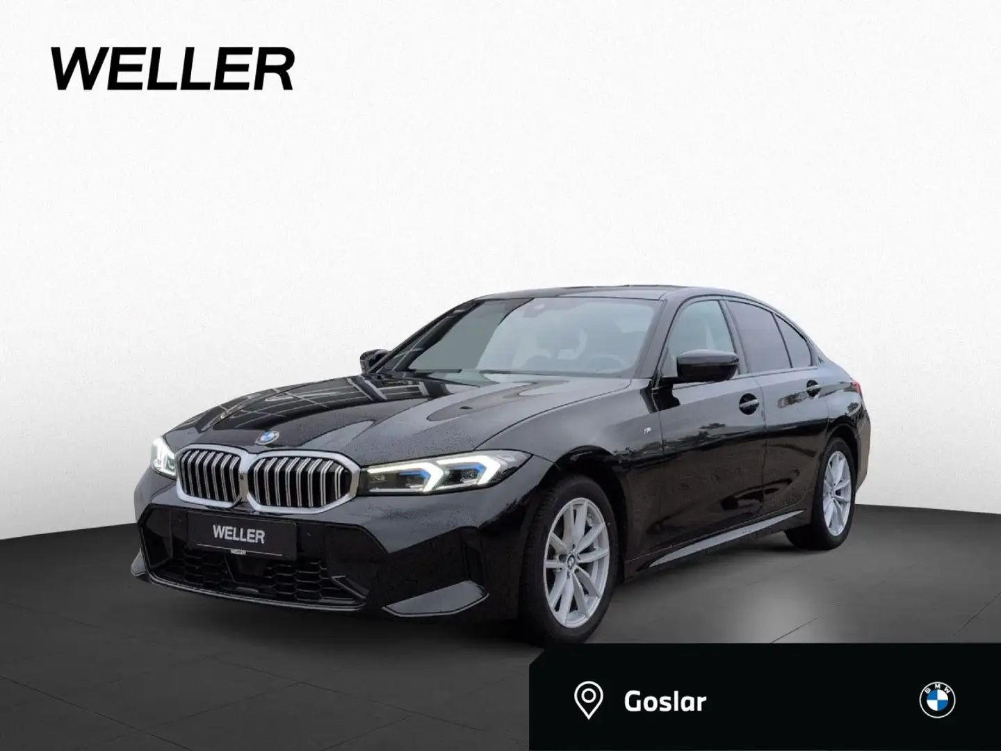 BMW 320 d xDr M SPORT AdLED LCPr St+Go 360° HiFi AHK Nero - 1