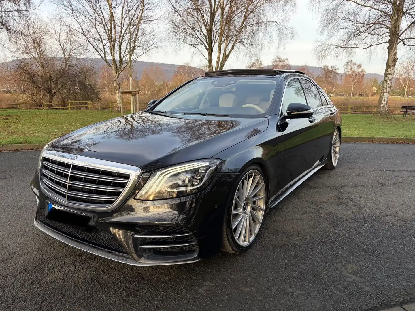 Mercedes-Benz S 350 d 4Matic/AMG Line/Panoramadach/21 ZOLL/VOLL Noir - 1